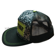 Mesh Baseball Cap, Sports Snapback Hat with Embroidery